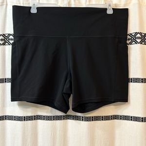 Athleta Salutation Stash Biker Shorts